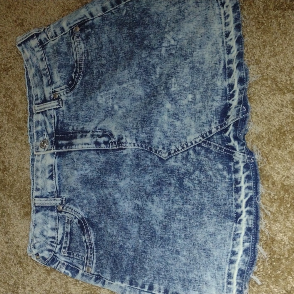 Blue jean skirt